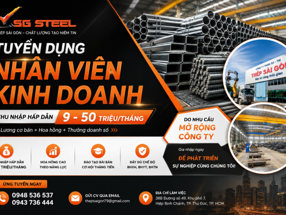 TUYỂN DỤNG 5 NHÂN VIÊN KINH DOANH